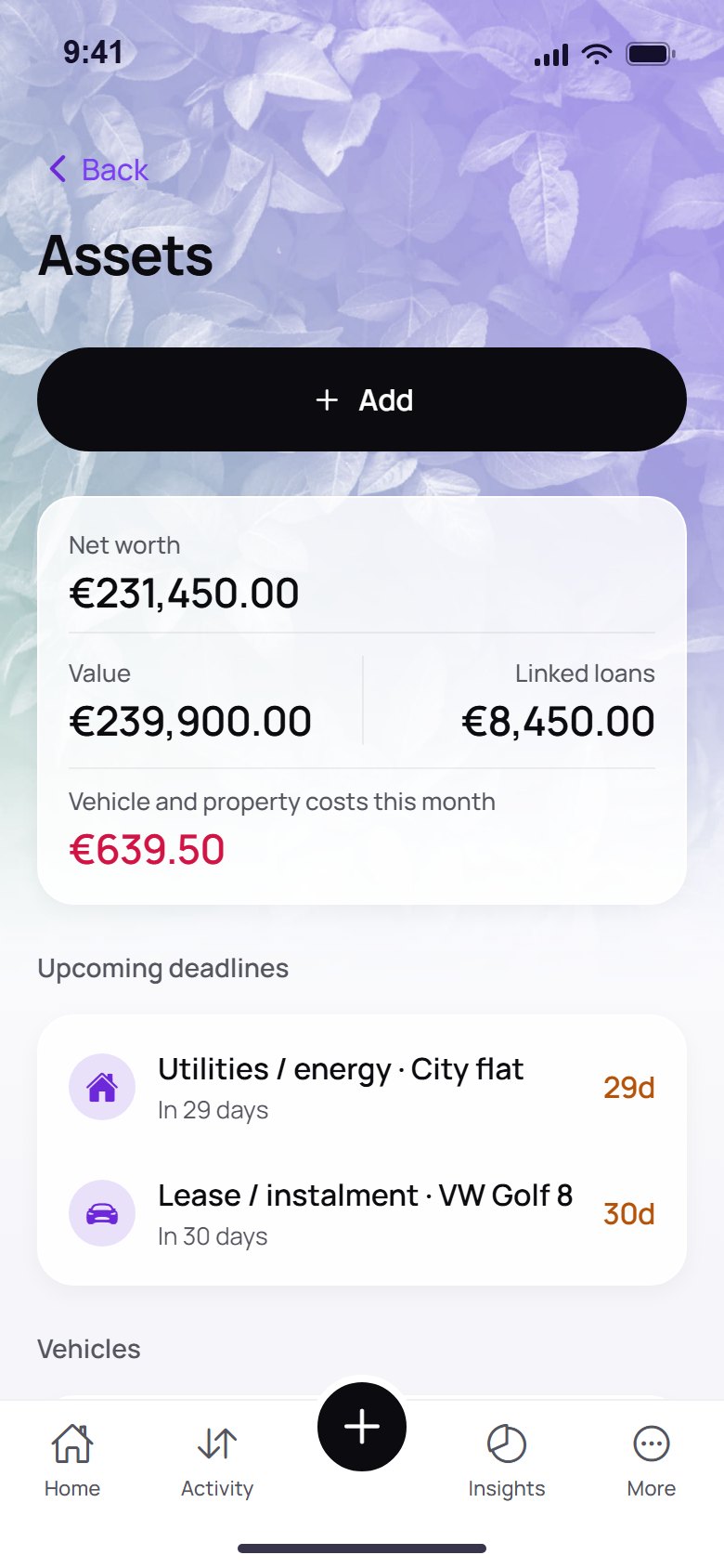 Everything you own, in one place